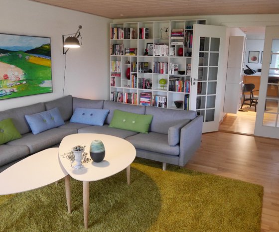 hygge farver stue indretning